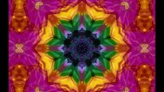 Neon Latin Beat Mandala Fractal Art HD