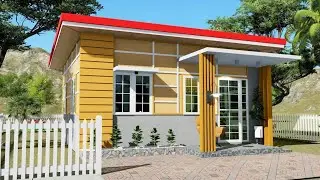 Simple House Design | (6.00 x 6.00 meters)  (20x20 ft) | Farm House