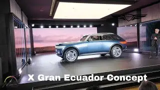Genesis X X Gran Equator Concept SUV Unveiled by Luc Donckerwolke | NY Auto Show 2025