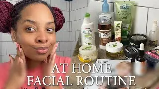 At Home Facial Routine | Clear Skin Tips!