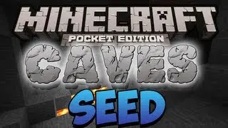 CAVES!!! - Minecraft Pocket Edition Seed Review