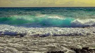 Som de ondas do mar e vento forte #Brave