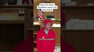 When the Xbox/PlayStation party chat gets leaked 😂