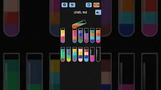 Water Color Sort Level 192 Walkthrough Solution iOS/Android