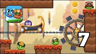 Ball V - Red Boss Challenge - Gameplay Walkthrough Part 7 - Fall - Android Gameplay