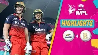 RCB VS MI WPL 2026 ll Today match ki full Highlights ll RCB WON 
