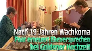 K&ouml;ln: Goldene Hochzeit und Erneuerung des Eheversprechens trotz Wachkoma