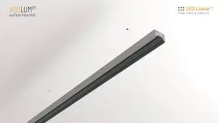 LED Linear XOOLUM - Installation Instruction - version surface mounted