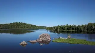 Marsh, Boulders and Foot Bridge | Mavic Pro | 4K