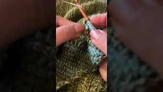 Tunisian Double Crochet -The Solutions Shawlette #crafty #crochet #tunisiancrochet #handmade #maker