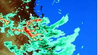 Brisbane radar animation from 16th Nov Storm