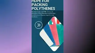 HDPE Raw Material | Reliable Choice for Packaging Solutions