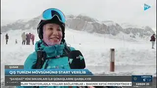 Azərbaycanda qış turizm mövsümü açıq elan olunub | 18.12.2025 | AzTV