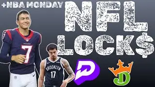 (NUCLEAR DAY 🔥) NFL + NBA MONDAY | BEST BETS | PRIZEPICKS TOP PLAYER PROPS