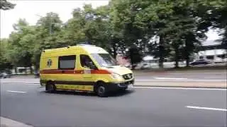 SERVICE INCENDIE TOURNAI DEPART DU VSR , DU VTM ET DE 2 AMBULANCES
