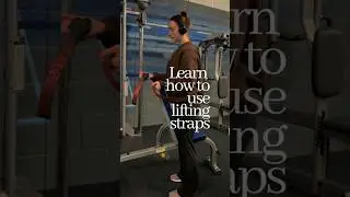 SAVE 📌 HOW to use lifting straps the correct way #liftingstraps #lifting #liftingaccessories