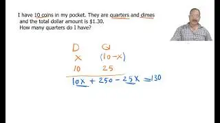 Word problems SAT1 and ACT coins problems , Mr Mahmoud Amer