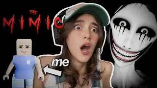 the SCARIEST roblox horror game ever? (playing The Mimic)