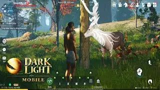 Dark And Light Mobile Gameplay (#1) | Gathering Resources And Crafting Weapons | Ultra Graphics