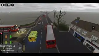Roblox Joes Bus Place Driving the E200 ExFirst London DMV44273, GAL SEN32 on Spin Around 26/12/2025