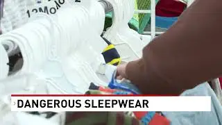 CPSC recalls children's sleepwear due to a violation in federal flammability standards