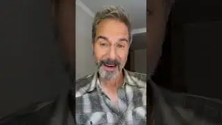 Eric McCormack Plaid for Dad