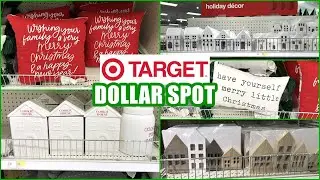 TARGET DOLLAR SPOT CHRISTMAS 2020 Shop with me NEW CHRISTMAS DECOR