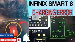 Infinix smart 8 charging Error Game 🎮 over