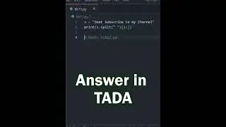 Can you solve this? Python QUIZ #33 #pythonprogramming #python #pythonquestions #shortyoutube