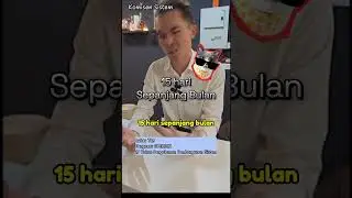 Mengira komisen dengan sistem ni lebih senang.