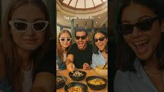 Every brunch squad has THAT one friend&hellip; tag yours 😎🍜