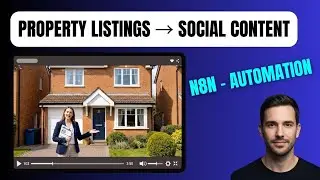 AI Avatar Property Videos in n8n (Image + Details &rarr; Finished Video)