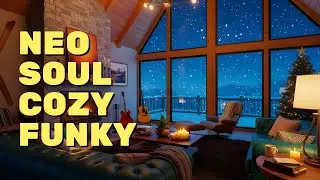 🎶 Golden Hour Winter Studio | Neo Soul, R&B Lofi Upbeat Chill Mix for Sunset Relaxation