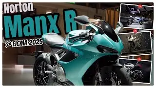 Norton Manx R: Лучший супербайк V4, о котором вам нужно знать | Презентация EICMA 2025