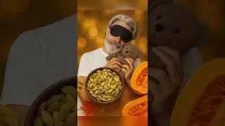 Eat This Before Bed for Better Sleep 🌙🥄 #pumpkinseeds #sleep #bettersleep