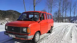 Ford transit / Alman Ford yayla dönüşü part 2 #ford #ofroad #snow