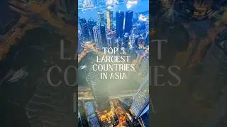 Top 5 Largest Countries In Asia By Area #facts #information#trend#trending#trendingshorts#top#fyp