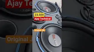 Original JBL Tractor Music System 🔥 Bass King Setup! #jblhardbass #speaker #jbl