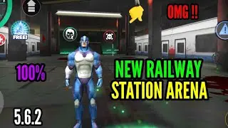 new arena railway station || new update 5.6.2 || rope hero vice town || pagal gamerz