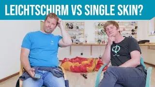Leichtschirm VS Single Skin? Unterschiede - Gleitschirmfliegen lernen | Flugschule Hirondelle