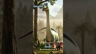  🦕 I Am Brontosaurus! The Long-Necked Giant Dinosaur | Part 1 @CuteAnimalWorldStories)