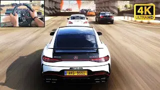 MERCEDES AMG GT-4 vs HYPERCARS! 🏁 Forza Horizon 5 (Logitech G29 Steering Wheel)
