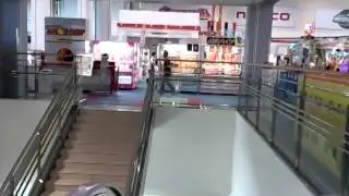 変なエスカレーター