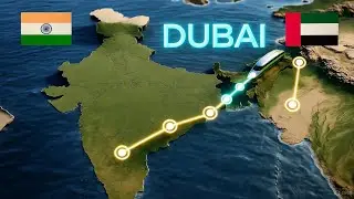 Underwater train India to Dubai Pani mein chalne wali train travel