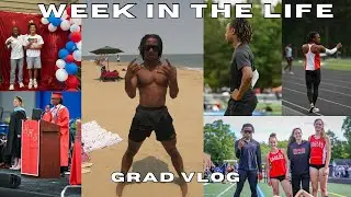 WEEK VLOG | States, graduation, grad parties,beach trips⭐️⭐️