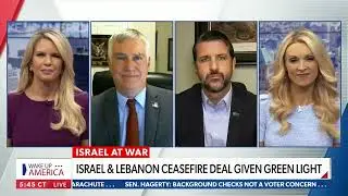Derrick Joins Wake Up America on Newsmax to Discuss Potential Ceasefire w Israel, Hezbollah, Hamas