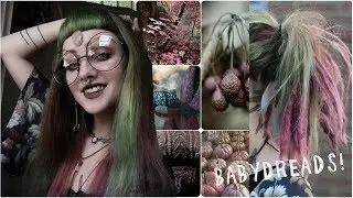 HAIR TRANSFORMATION - NEW COLOR + BABYDREADS!