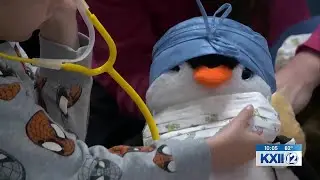 Kids bring stuffed animals for special doctor&rsquo;s appointment at annual TMC event