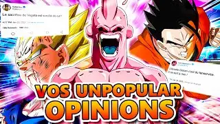 ON JUGE VOS UNPOPULAR OPINIONS SUR DRAGON BALL (Arc Majin Boo) #DBReact #Unpopularopinion