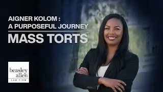 Mass Torts: Aigner Kolom's Purposeful Journey